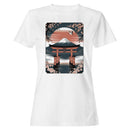 Japanese Torii Gate Cherry Blossoms Women's T-shirt