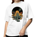 Desert Sunset Vinyl Record Women's T-shirt