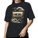 Retro Cassette Wave Japanese Art Women's T-shirt