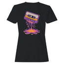 Melting Cassette Tape Retro 80s Women's T-shirt