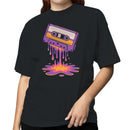 Melting Cassette Tape Retro 80s Women's T-shirt