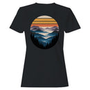 Vintage Sunset Mountain Women's T-shirt