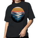 Vintage Sunset Mountain Women's T-shirt