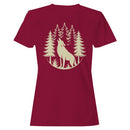 Howling Wolf Forest Women's T-shirt