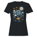 Starry Night Vinyl Record Art Women's T-shirt