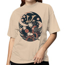 Samurai DJ Vinyl Record Women's T-shirt