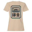 Retro Japanese Cassette Tape Women's T-shirt