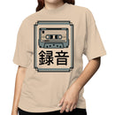 Retro Japanese Cassette Tape Women's T-shirt