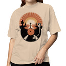 Desert Sunset Vinyl Record Scene Women's T-shirt