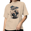 Samurai Holding Cassette Tape Women's T-shirt