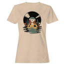 Desert Landscape Vinyl Record Reflection Women's T-shirt