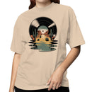 Desert Landscape Vinyl Record Reflection Women's T-shirt