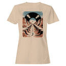Vinyl Record Desert Surreal Women's T-shirt