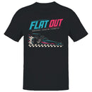 Flat Out Quarter Mile Drag Racing T-shirt