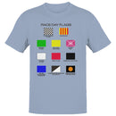 Race Day Flags Chart Men's T-shirt