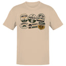 Men's T-shirt Crude Motor Works Gulf Breeze Auto Parts