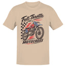 Full Throttle Motocross Racing Men's T-shirt