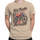 Full Throttle Motocross Racing Men's T-shirt