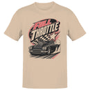Full Throttle Muscle Car Racing Men's T-shirt