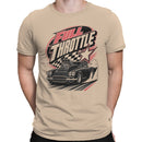 Full Throttle Muscle Car Racing Men's T-shirt