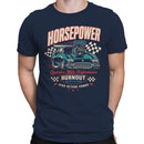 Horsepower Quarter Mile Burnout Men's T-shirt