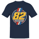 82 Racing Retro Motorsport Badge T-shirt