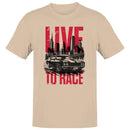 Live to Race City Muscle Car Skyline Men's T-shirt
