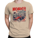Monaco Grand Prix Racing Vintage Poster Men's T-shirt