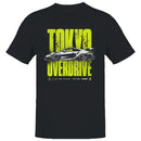 Tokyo Overdrive Racing Car Lap Time T-shirt