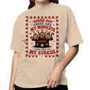 Women's T-shirt - Turns Out These Are My Monkeys Circus