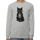 Cat Bubble Tea Illustration Men's Long Sleeve