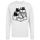 Men's Long Sleeve T-Shirt: Yes I Need All These Cats
