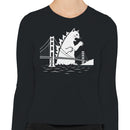 Giant Cat Monster Women's Long Sleeve T-Shirt