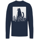 Giant Cat Over San Francisco Women's Long Sleeve Tee