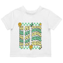 In My Zone Checkered Smiley Toddler T-shirt