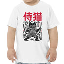Samurai Cat Toddler T-shirt