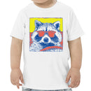 Raccoon with Sunglasses Toddler T-shirt