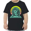 DJ Hedgehog Headphones Toddler's T-shirt