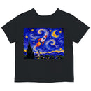 Rocket Starry Night Toddler T-shirt