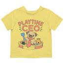 Cute Pug Sandbox Humor Toddler T-shirt