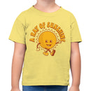 Toddler's Smiling Sun Cartoon T-shirt
