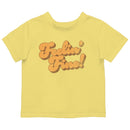 Toddler's Feelin’ Fine Retro Quote T-shirt