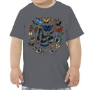 Butterfly Collection Art Toddler's T-shirt