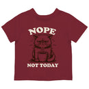Toddler's T-shirt Grumpy Cat Nope Not Today Humor