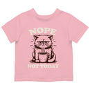 Toddler's T-shirt Grumpy Cat Nope Not Today Humor
