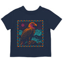 Neon Bald Eagle Southwestern Toddler T-shirt