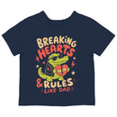 Breaking Hearts Like Dad Toddler T-shirt