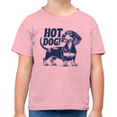 Toddler's Funny Dachshund Hot Dog T-shirt