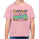 Toddler's Smiley Drip T-shirt - Back To School Vibes