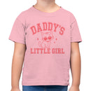 Daddy's Little Girl Cat Heart Glasses Toddler T-shirt